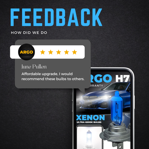 For Ford C-Max Headlight 100w Xenon 6000k White 2007-2019 Tempered Low Beam Bulbs - Picture 13 of 13