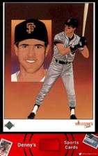 1989 Upper Deck #678 Will Clark San Francisco Giants Baseball Card