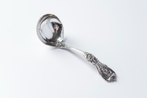 SELTEN Reed & Barton FRANCIS I Sterlingsilber 6,5" Saucenkelle kein Mono 73g