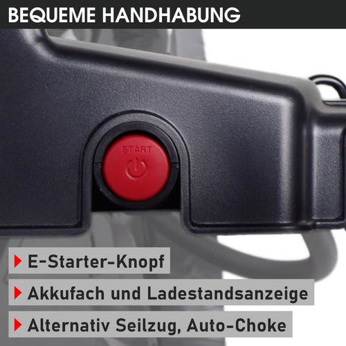 BRAST Rasenmäher Benzin 5,2kW(7 PS) mit Antrieb 55cm Schnittbreite Elektrostart - Bild 10 von 31