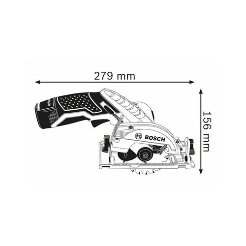 Bosch GKS 10.8 V-LI Professional Circular saw - Body Only - Picture 2 of 4