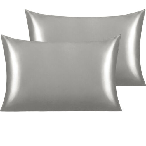 NTBAY Satin Pillowcase Silky For Hair And Skin Envelope Closure Pillow Case 2 PC - Picture 38 of 45