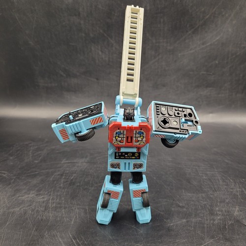 Vintage 1986 Transformers Hot Spot Protectobot Fire Truck Hasbro Action Figure - Picture 7 of 11