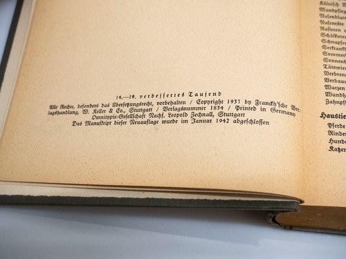 Rezeptbuch des Alltags - Dr. Hermann Römpp - 1942 Frankh - Kochen Rezepte - Bild 7 von 12