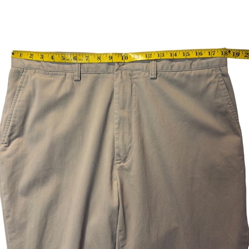 Polo Ralph Lauren Mens 36x30 Chino Pants Khaki Classic Fit Cotton Flat Front - Picture 11 of 11