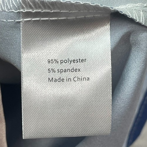 Hardaddy Shirt Herren extra groß blau beige geknöpft hawaiianisch gestreifte Bowling - Bild 5 von 10