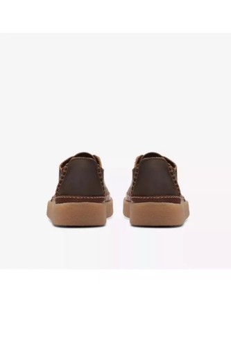 Clarks Oakpark Low Men Beeswax Leather Shoes Size UK 8.5 G EU 42.5 - Picture 6 of 6