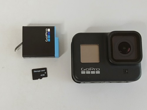 Black GoPro HERO8 Action Camera Bundle ~ Preowned Working - Zdjęcie 8 z 17