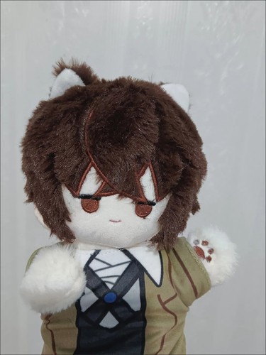 Anime Bungo Stray Dogs Dazai Osamu Cute Plush Toy Plush Doll Gift - Picture 2 of 2