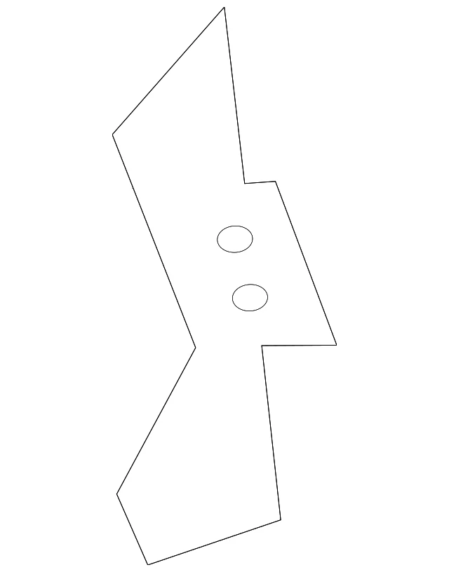 2011-2014 Ford Mustang Air Deflector - Right Radiator Foto 2 de 4