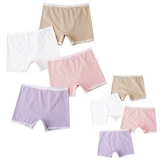 Kids Girls 4Pcs/Set Safe Panties Toddler Boyshorts Playgrounds Underwear Cotton