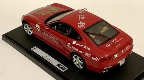 Hot Wheels Elite 1:18 Limited Edition Ferrari 612 Scaglietti. Red. Item No: L712 - Picture 4 of 5