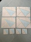 Pimpernel Urban Chic Cork-Backed Placemats & Coasters, Set of 4, Multi/Gold
