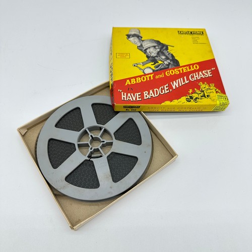 1959 Super 8mm Film Abbott And Gostello Black And White Castle Films - Bild 1 von 4