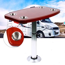 Elm Table Top Adjustable Table Pedestal Stand...