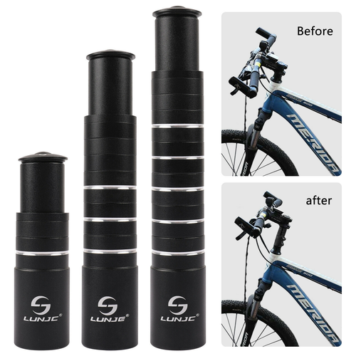 Fahrrad Vorbau Riser Extender MTB Lenker Adapter verstellbar 4-1/2" 7-1/16" 8-1/4" - Bild 1 von 26