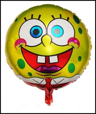 Sponge Bob Runde Folie Heliumballon 18 Zoll alle Gelegenheiten, Party, Kinder 