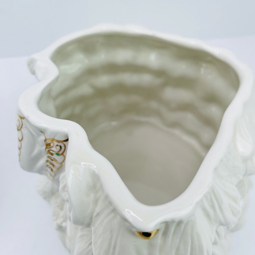 Tarro de galletas de porcelana Angel Christmas Asia Master Group 10,5 de alto 8” de ancho 7” de profundidad - Imagen 9 de 11