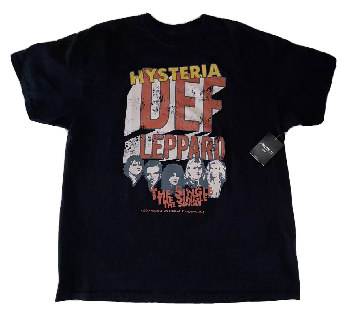 Def leppard t shirt forever 21 top