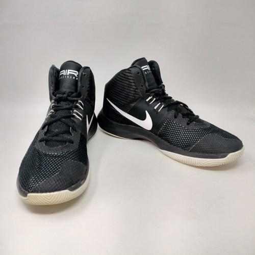 Nike Men's Air Precision 898455-001 Black Basketball Shoes Sneakers Size 10 - Picture 2 of 15