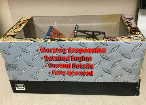 Jeep Wrangler 2004 Custom 4x4 Diecast 1/18 Scale Toy Zone Rare NEW IN BOX! - Bild 5 von 7