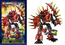 New - XPLODE - Lego 7147 - HERO FACTORY - Bionicle Designer - 2010 SEALED BOX