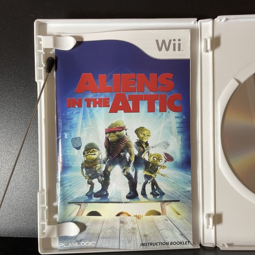 Aliens in the Attic (Nintendo Wii, 2009) complete in box Playlogic - Picture 7 of 8