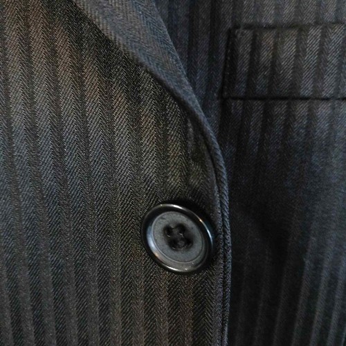 Den Zél Collection Mens Suit with Vest Striped LG 42/44 Regular NWOT Business - Picture 6 of 12