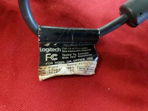 Logitech QuickCam V-UF6 861051-000 Web Camera USB Webcam 640 x 480 pixels - Picture 2 of 5