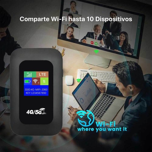 5G Unlocked LTE LCD Wi-Fi Mobile Broadband Wireless Router MiFi Hotspots Hot - Picture 3 of 12