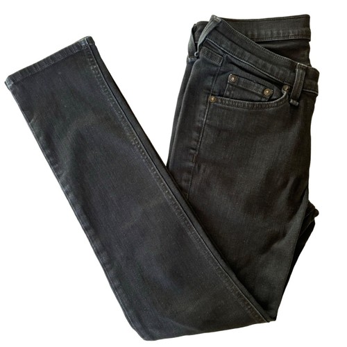 Rag & Bone Women's Coal Skinny Jeans Size 26 Button Fly Cotton Denim Designer - Picture 10 of 19