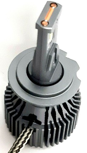 KIT LED BI-RADIATOR H7 H18 RIATEC 15000Lm 6500K 12V 24V 60W CANBUS ANTI ERRORE - Imagen 5 de 7