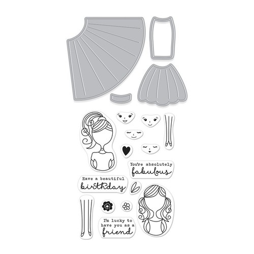 Hero Art LOT Stamp & Cuts~Clear Stamps w/matching Die-cuts to choose from - Picture 20 of 26