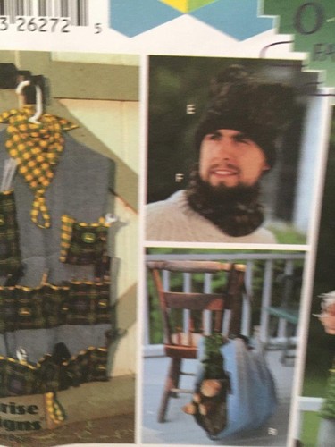 Simplicity Sewing Pattern 5747 Mens Accessories Firewood Carrier Ograniser UC - Bild 3 von 5