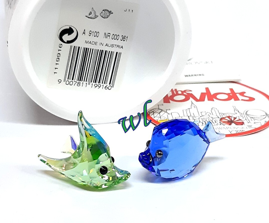 スワロフスキー【仲良し学級】魚の学校 スワロフスキー【仲良し学級】魚の学校 School of Fish | Swarovski