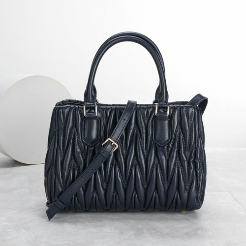 Kleine gesteppte Lammfell Leder Tragetasche Clutch Geldbörse Handtasche Mode Schultertasche - Bild 14 von 14