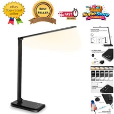 Image of Stylish Aluminium Desk Lamp with Memory Function – Perfect for Home & Office