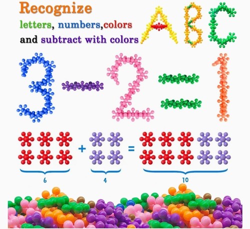 Capt. Goode Star Links Snap Blocks Learning & Education Toys For Kids 120 Pcs - Picture 8 of 8