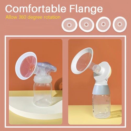 21mm and 24mm Oval Shields Compatible with Medela Breast Pump Parts, Replace ... - Picture 5 of 7