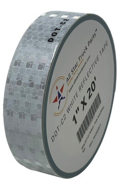 #ad White DOT C2 Reflective Tape Conspiciuity Safety Caution Night Trailer Truck Car $7.95