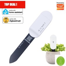Smart Soil Moisture Sensor Tuya Zigbee Temperature Humidity Monitor