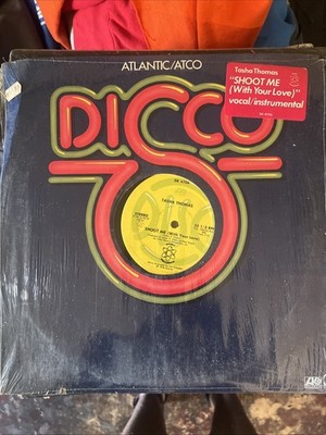 Tasha Thomas Shoot Me (With Your Love) 12'' Vinyl Record 1978 Atlantic Records