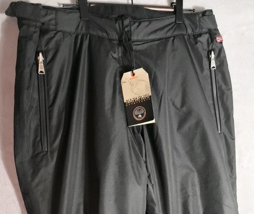 Napapijri Mujer Madery Negro Pantalón Esquí XL (36" Cintura 32" Pierna) UK18 RRP £230 - Imagen 2 de 16