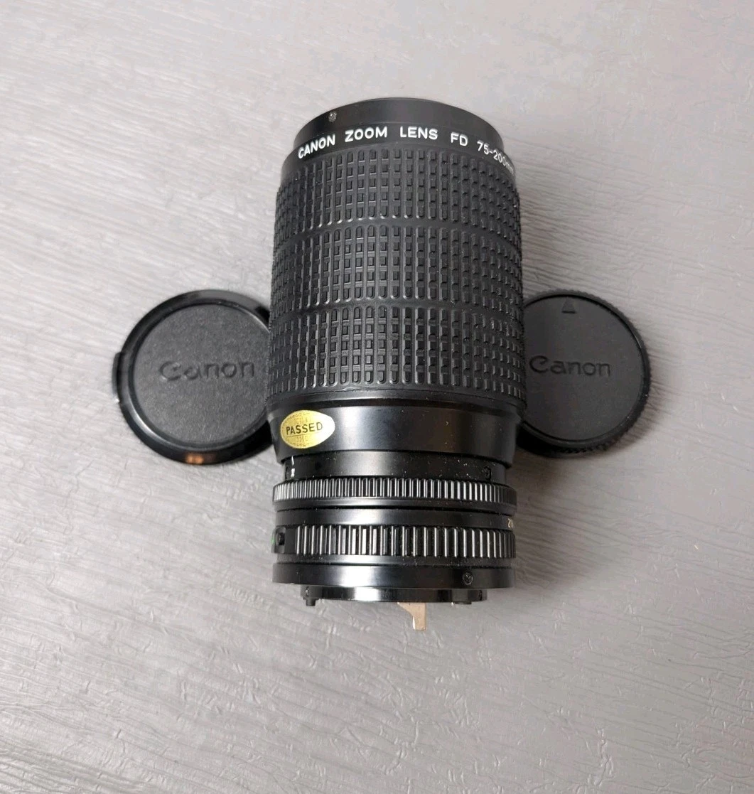 Canon FD f/4.5 Camera Lenses 75-200mm Focal for sale | eBay