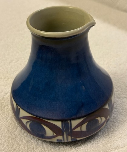 Mid Century Royal Copenhagen Denmark Aluminia Fajence Krug Inge-Lise Koefoed  - Bild 3 von 12