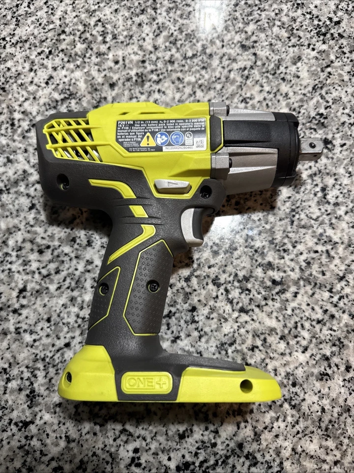 Llave de Impacto Ryobi Ajustable 3 Velocidades 1/2 Cepillada 18V Inalámbrica con Batería T 4Ah Foto 4 de 4