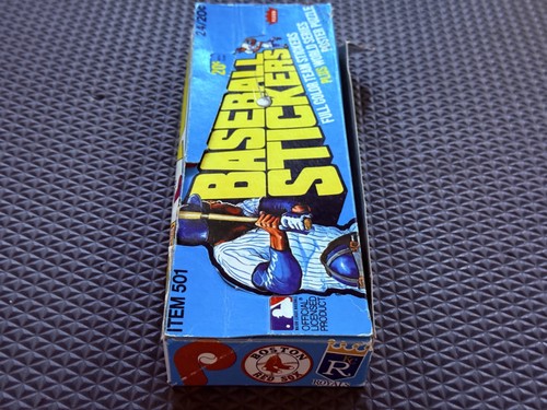 1979 Fleer Baseball Sticker Wax Pack Complete Box - 24 Packs - Bild 3 von 17