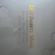 New In Box LED Beauty Mask Professional Silicone LED Skin Treatment Mask