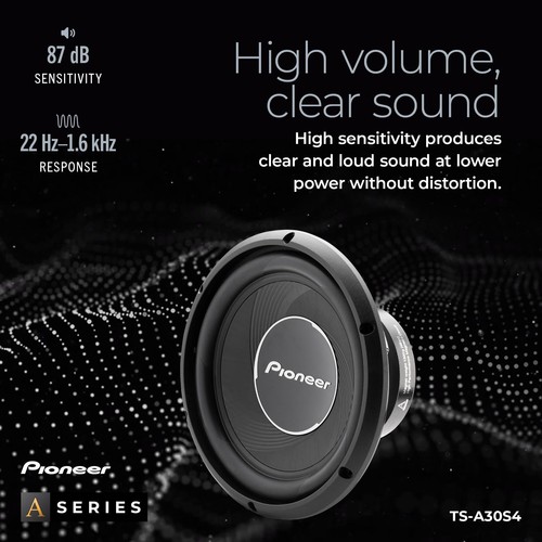 TS-A30S4 12” Component Subwoofer, 1400 Watts Max Power - Picture 6 of 7