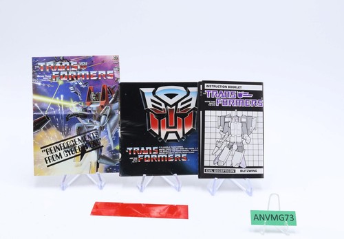 Blitzwing 100% Complete W/BOX 1985 Vintage G1 Transformers Hasbro Action Figure - Picture 6 of 10
